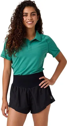 Backcountry Tahoe Sun Polo - Womens in Gearhead Green at Nordstrom, Size X-Large