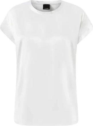 Pinko Blusa Satin Seta - Dames - Blouses - Wit - M - Satijn - Overhemden