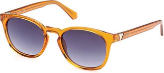 Guess GU00045 44W Mens Sunglasses Orange Size 54