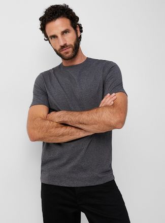 Le 31 Mens 100% organic cotton crew-neck T-shirt Standard fit