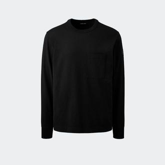 Canada Goose Gladstone Long Sleeve T-Shirt (Men, Black, S)