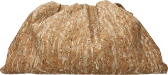 Bottega Veneta Damens Pochette Kork Beige/Natur