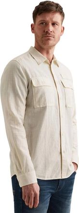 PME Legend Heren, Overhemden, Beige, Maat: 3XL Katoen