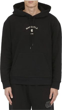 Maison Margiela Hoodies - Heren - Hoodies - Zwart - M - Hoodies & sweatvesten