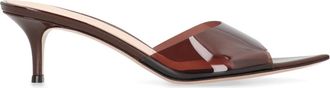 Gianvito Rossi Heeled Mules, female, Brown, 5 UK, Elle 55
