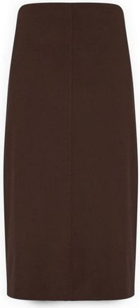 Elena Miro Rokken, Dames, Bruin, XL, Nylon, Kokerrok van Milano Steek