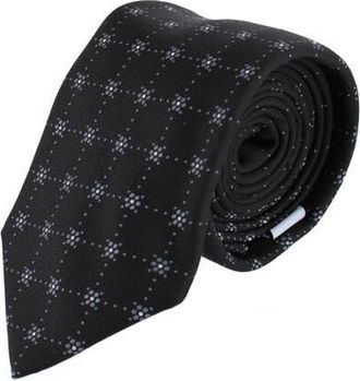 Ascentix Flower Diamonds Necktie in Black at Nordstrom