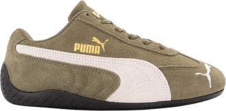 Puma Speedcat OG Sneaker in Loden Green/White Suede Men Low-Top