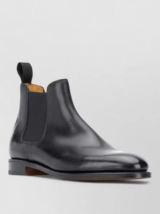 John Lobb leather chelsea boots