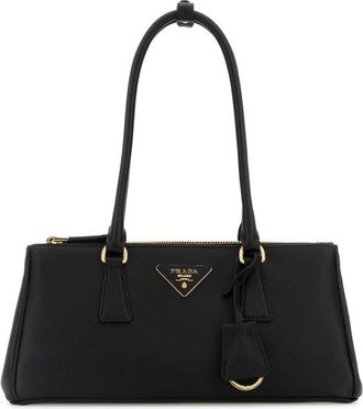 Prada Black Leather Shoulder Bag