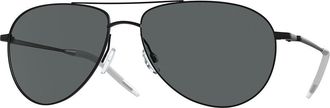Oliver Peoples OV1002S Benedict Polarized 5062P2 Mens Sunglasses Black Size 59