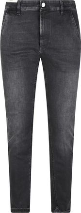 Pantaloni Torino Jeans, Heren, Zwart, W32, Katoen, Indie Jeans