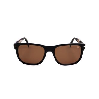 David Beckham Db 1045/S Rectangular Frame Acetate Sunglasses