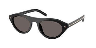 Prada PR B15SF Asian Fit 16K731 Womens Sunglasses Black Size 52