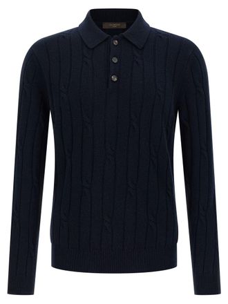 Zanone Cashmere Polo Shirt