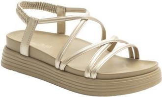 Alegria By Pg Lite Audie Platform Sandal in Champagne at Nordstrom, Size 11Us