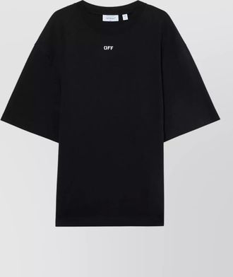 Off-white arrow spray skate t shirt graphic