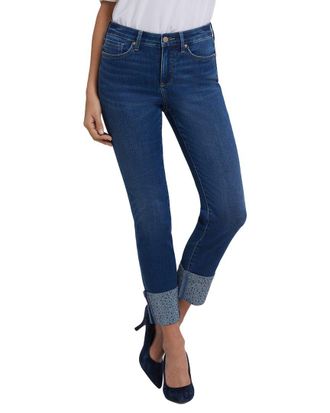 NYDJ Nydj Petite Sheri Vintage Lapis Slim Jean