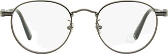 Moncler ML5204H Oval Metal Eyeglasses - Gray