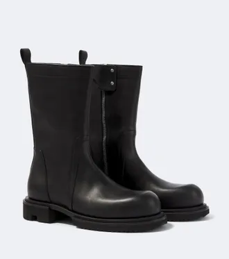 Rick Owens Creeper Gabe leather boots