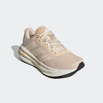 adidas Laufschuh ADIDAS PERFORMANCE GALAXY 7, Damen, Gr. 40,5, weiss (crystal sand, wonder wei&szlig;, sanftes wei&szlig;), Synthetik, Textil, Schuhe Laufschuh