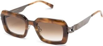 Mykita UNA 403 SUN Zonnebrillen - Dames - Zonnebrillen - Bruin - 50 MM - Accessoires