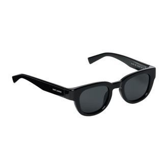 Saint Laurent Sunglasses, male, Black, ONE SIZE, Classic Black Sunglasses for Men