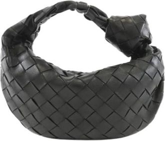 Bottega Veneta Pre-owned Lamb Shoulder Bag - Dames - Vintage Handtas - Zwart - ONE Size - Leer - Vintage