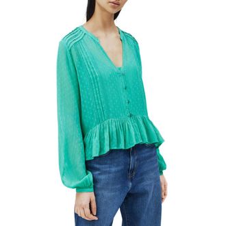 Pepe Jeans London Arvana_Pl303947 Green Womens Shirt viscose - Size X-Small