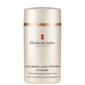 Elizabeth Arden Womens Ceramide Hydra-Plumping Water Cream 50ml - Ceramides, Hyaluronic Acid, Peptides - One Size