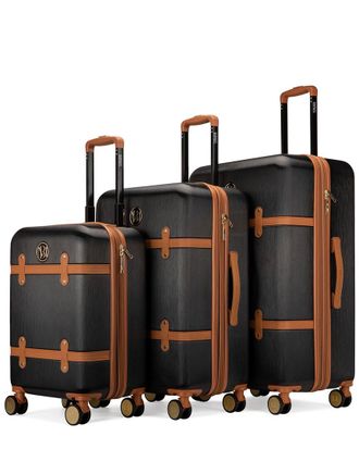 Badgley Mischka Grace 3Pc Luggage Set