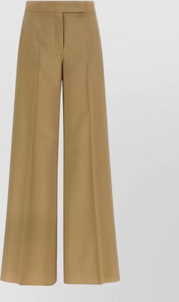 Max Mara mxsbronte wide leg trousers belt loops