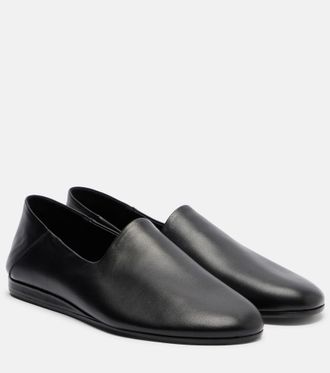 Jacquemus Leather slip-on shoes