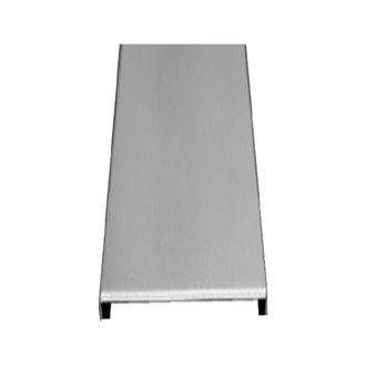 OEM Glassblocks Barra De Acabado Para Bloques De Vidrio 8x1x200 Cm, Acero Inoxidable Cepillado (gblnerezkn2m)