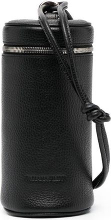 Fabiana Filippi calf-leather crossbody bag - women - Calf Leather/Polyester - OS - Black