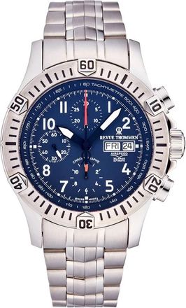 Revue Thommen Airspeed Xlarge Pioneer Chronograph - Heren - Horloges - Grijs - ONE Size - Accessoires