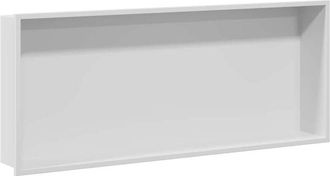 vidaXL Vidaxl - Nichos De Ducha Blanco 75 X 30 X 9.5 Cm Acero Inoxidable