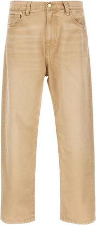 Carhartt Work in Progress Heren, Jeans, Beige, Maat: W33