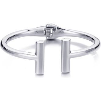 Adornia Bar Cuff Bracelet in Silver at Nordstrom Rack