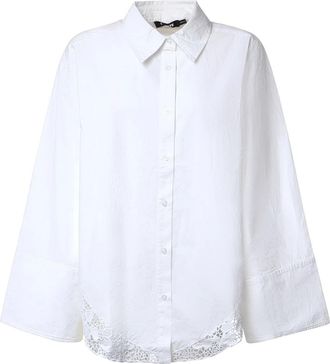 Rotate Rotate Birger Christensen, Dames, Blouses & Shirts, Wit, Maat: XS