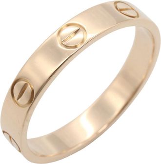 Cartier Pink Gold Pink Gold (18K) Band Ring (Pre-Owned)