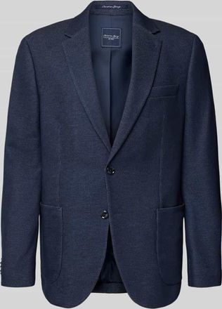 Christian Berg 2-Knopf-Sakko mit Reverskragen in Dunkelblau, Größe 106
