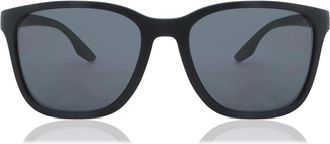 Prada PS02WS Polarized DG002G Mens Sunglasses Black Size 57