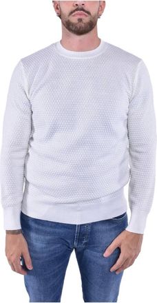 KANGRA Hombre, Jerseys, Blanco, Talla: L