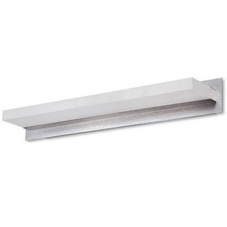 Netlighting Tacc&iacute;a Wall Lamp 14W LED Large 3000K 900lm Chrome Frosted Acrylic in Grey