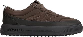 Moncler Moncler Altive Nubuck & Suede Sneakers, Men, Brown, Size: 40