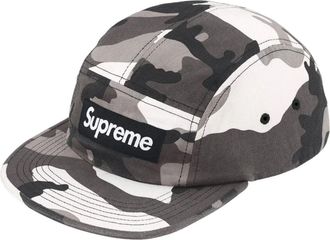 SUPREME SS26 Washed Chino Twill Camp Cap Snow Camo SUP-SS26-1000-SNOWCAMO