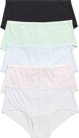 Honeydew Intimates Emilia 5-Pack Boyshorts in Basics at Nordstrom Rack, Size X-Large