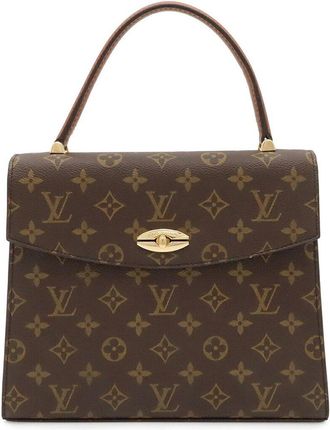 Louis Vuitton Brown Monogram Canvas Handbag (Authentic Pre-Loved)