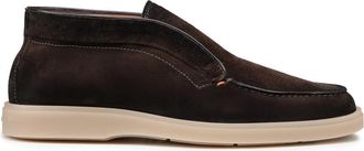 Santoni Desert Boot - Heren - Enkellaarsjes - Bruin - 42 EU - Su&egrave;de - Schoenen